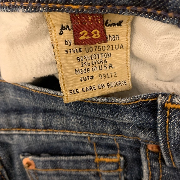 7 for All Mankind Bootcut Jeans Size 28 - Picture 3 of 7